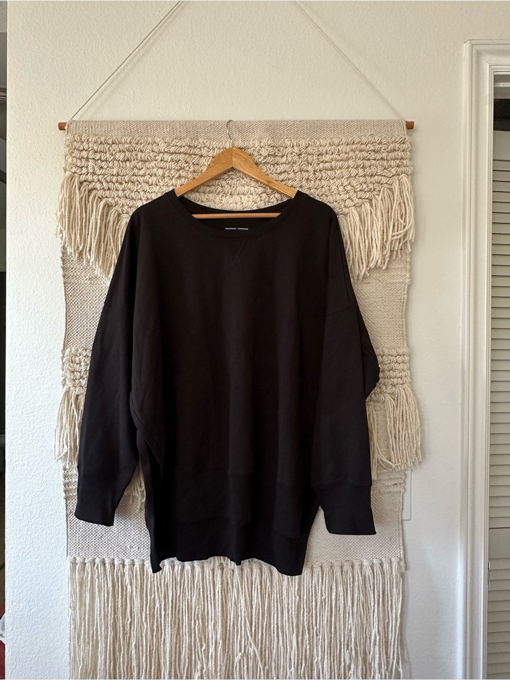 Universal Standard Fiona Side Slit Sweatshirt NWT